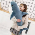 Large Size Shark Plush Toy Soft Cushion 110CM